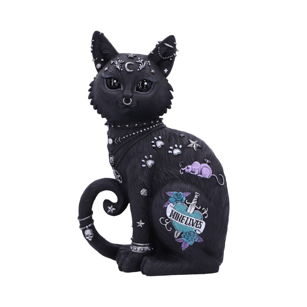Nine Lives Cat Figurine 22cm: 2 - Figures & Collectables By NN Designs