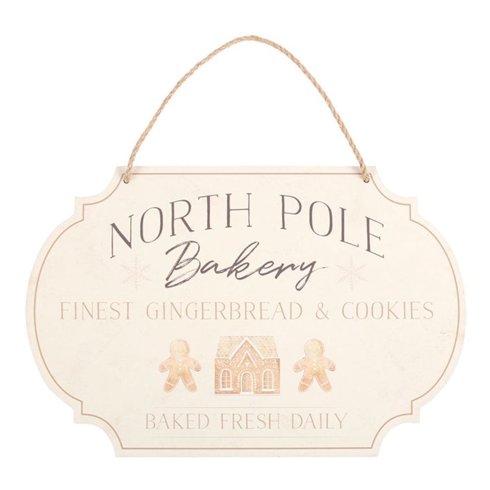 North Pole Bakery Hanging Sign: 2 - Signs & Plaques By Gift Moments