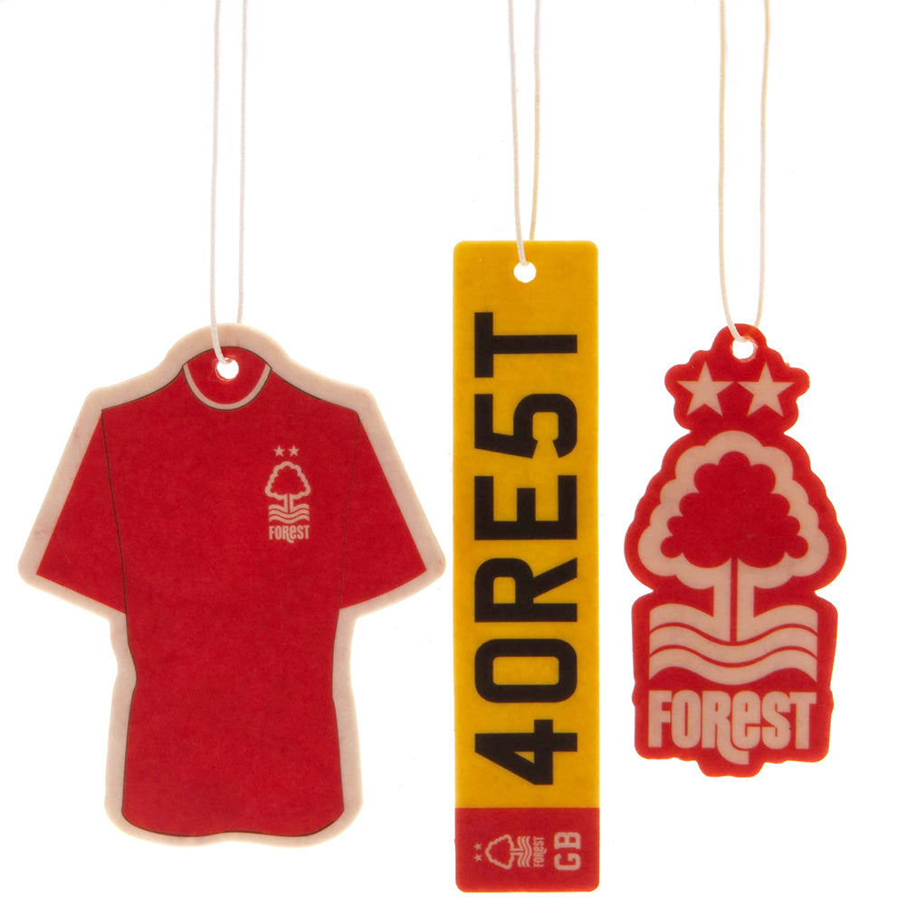 Nottingham Forest FC 3pk Air Freshener: 1 - Car Accessories By Nottingham Forest
