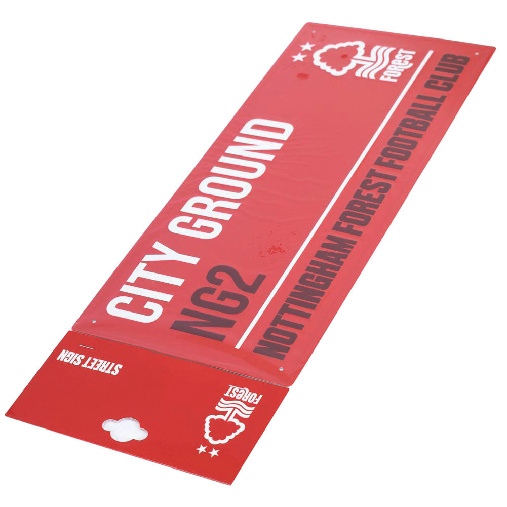 Nottingham Forest FC Colour Street Sign: 4 - Signs & Plaques By Nottingham Forest