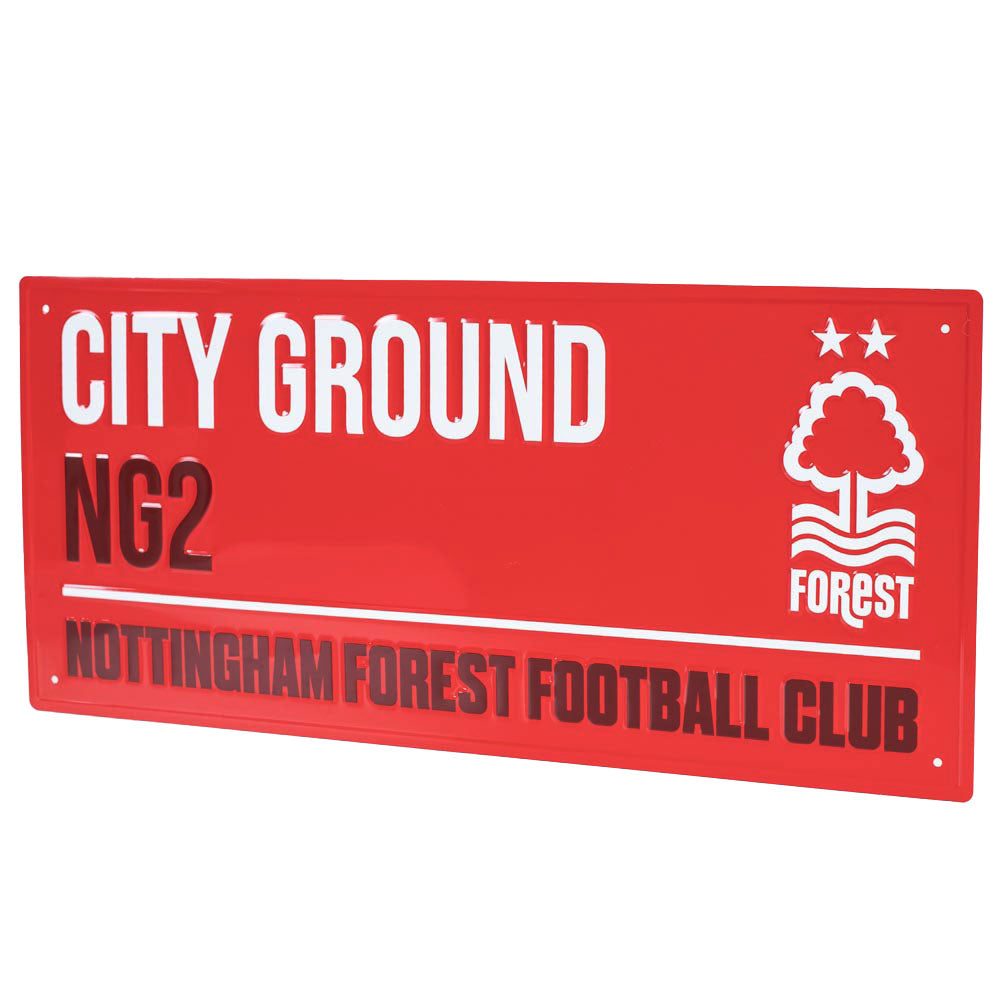Nottingham Forest FC Colour Street Sign: 3 - Signs & Plaques By Nottingham Forest