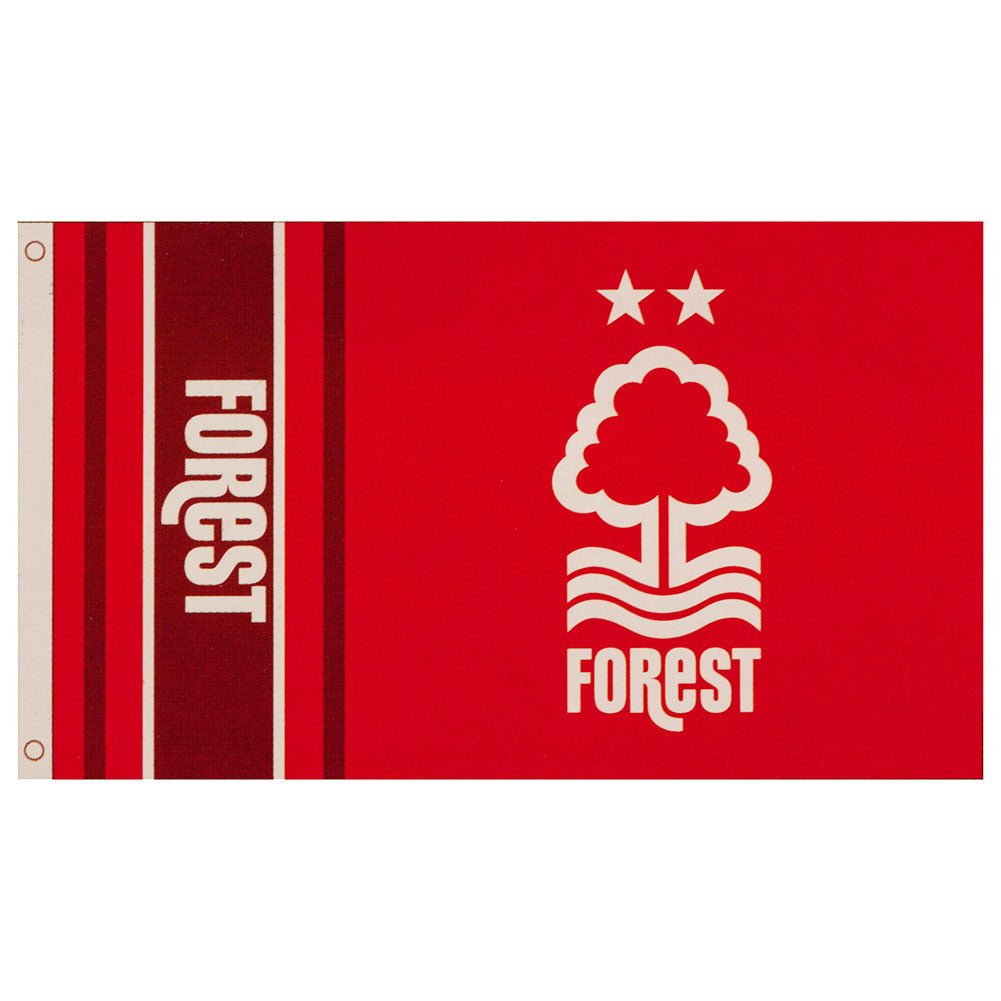 Nottingham Forest FC Wordmark Flag: 2 - Flags & Banners By Nottingham Forest