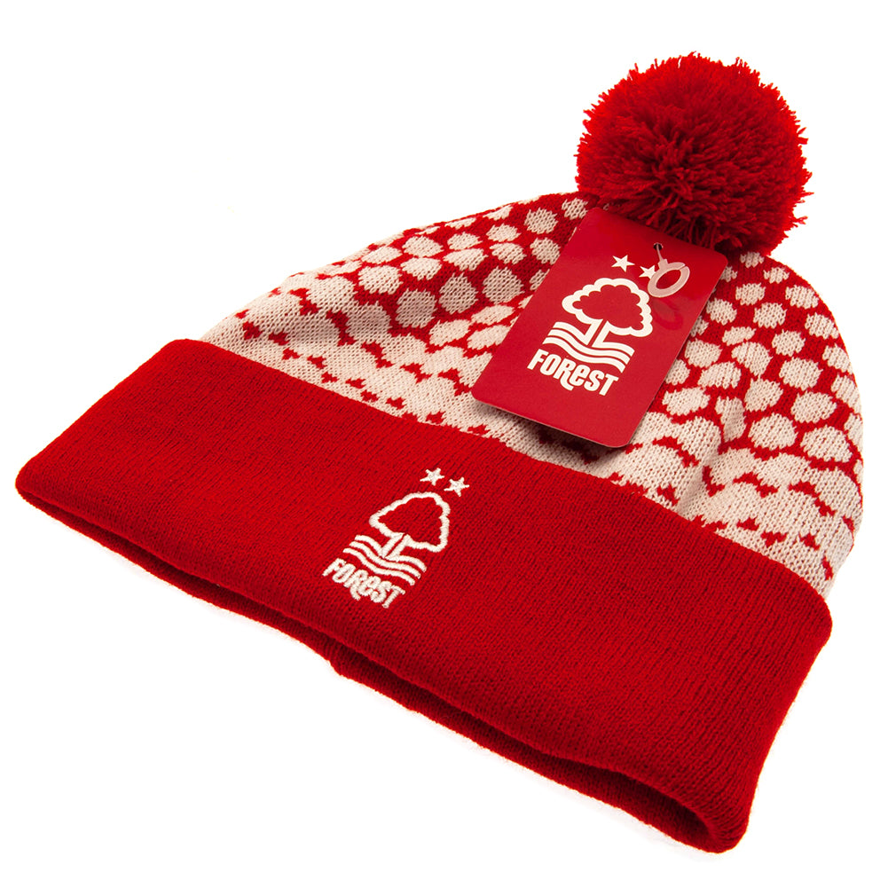 Nottingham Forest FC Fade Ski Hat: 3 - Caps & Hats By Nottingham Forest