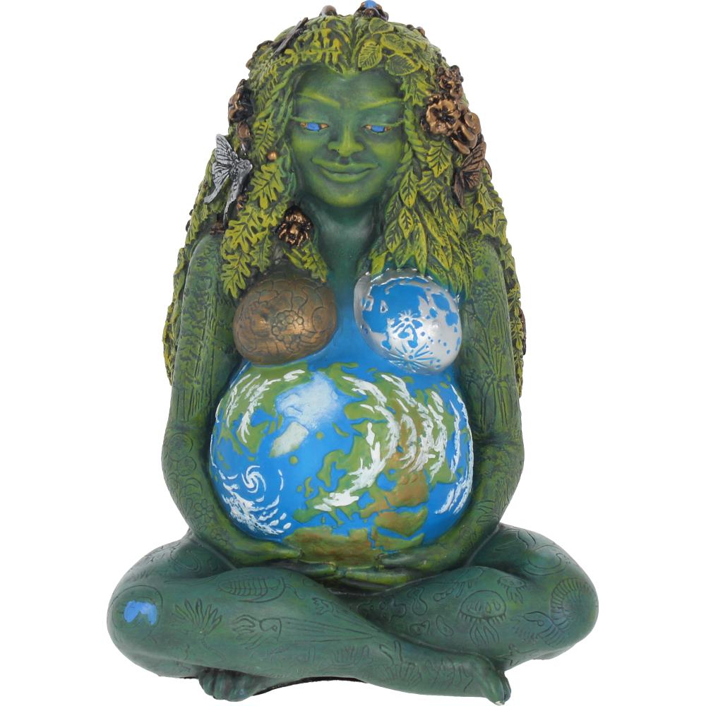 Oberon Zell Mother Earth Figurine Millenial Gaia Ornament: 2 - Figures & Collectables By Oberon Zell’s Mythic Images