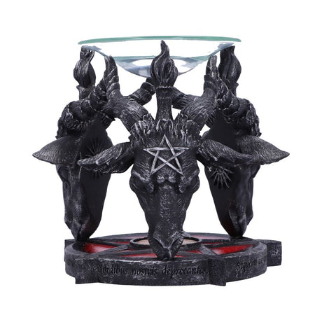 Occult Baphomet Head Oil Burner: 2 - Oil Burner By NN Designs