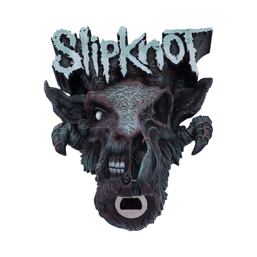 Officially Licensed Slipknot Infected Goat Logo Wall Mounted Bottle Opener: 4 - Bottle Openers By Slipknot