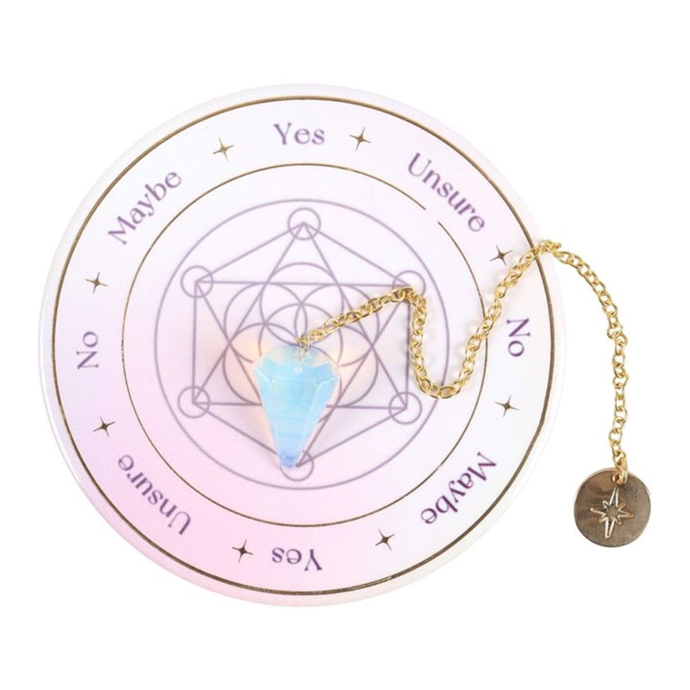Opalite Pendulum Divination Kit: 1 - By Gift Moments