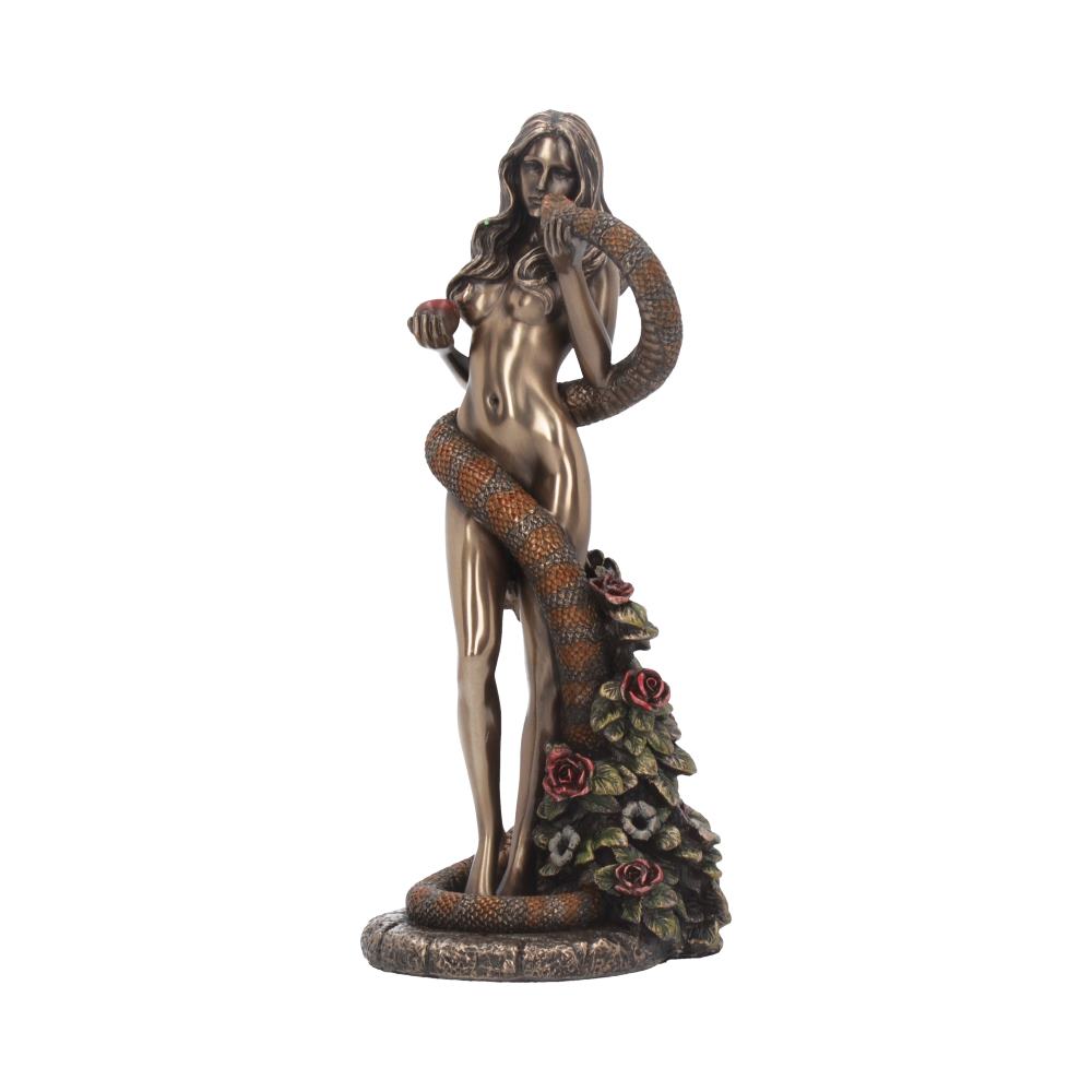Original Sin Bronze Figurine Biblical Eve Snake Forbidden Fruit by James Ryman - Shop Figurines Medium (15-29cm)