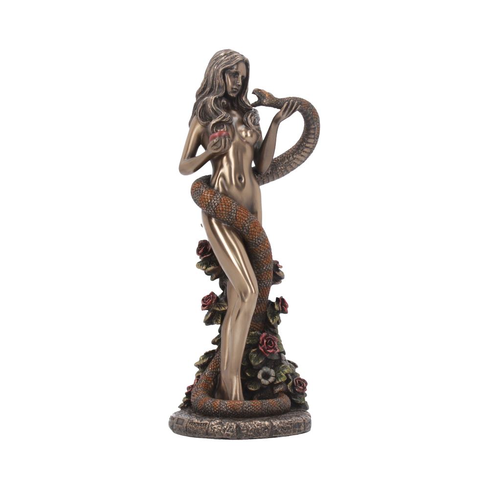 Original Sin Bronze Figurine Biblical Eve Snake Forbidden Fruit by James Ryman - Shop Figurines Medium (15-29cm)