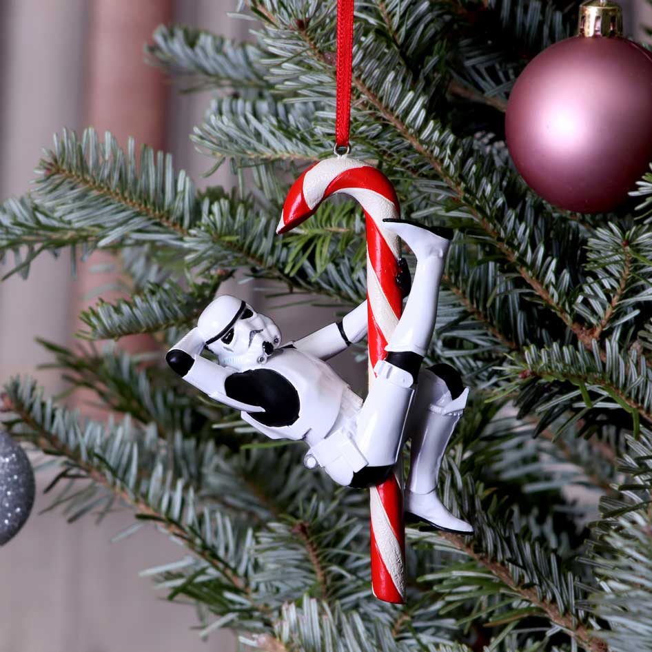 Original Stormtrooper Candy Cane Hanging Ornament: 1 - Decorations By Original Stormtrooper