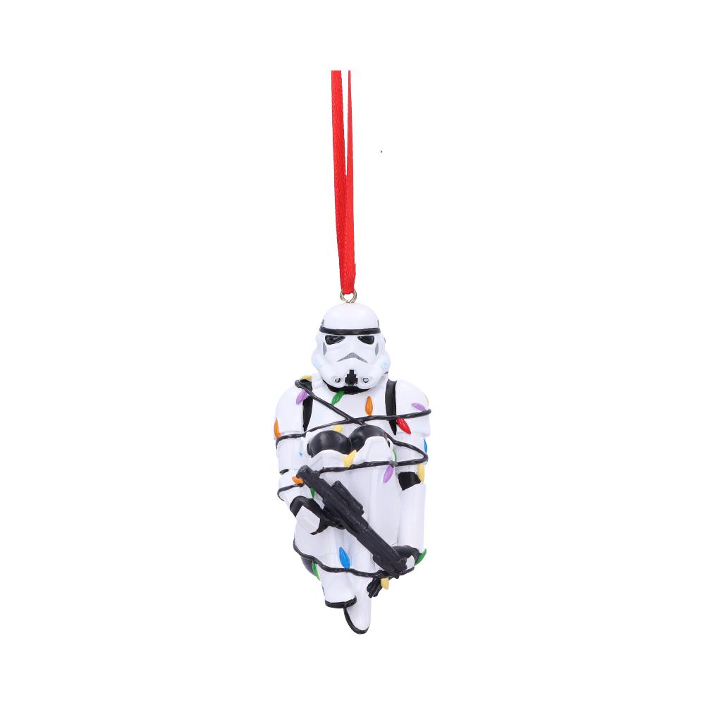 Original Stormtrooper In Fairy Lights Hanging Ornament - Shop Decorations At Gift Moments - 3