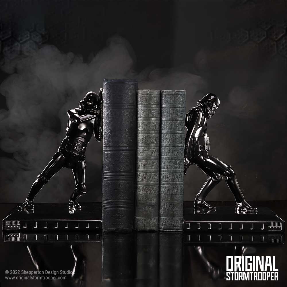 Original Stormtrooper Shadow Bookends: 1 - Bookends By Original Stormtrooper