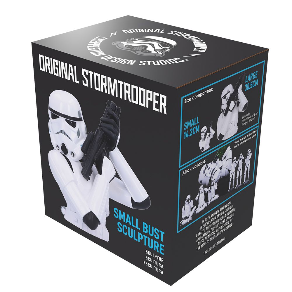 Original Stormtrooper Small Bust Figurine: 9 - Figures & Collectables By Original Stormtrooper