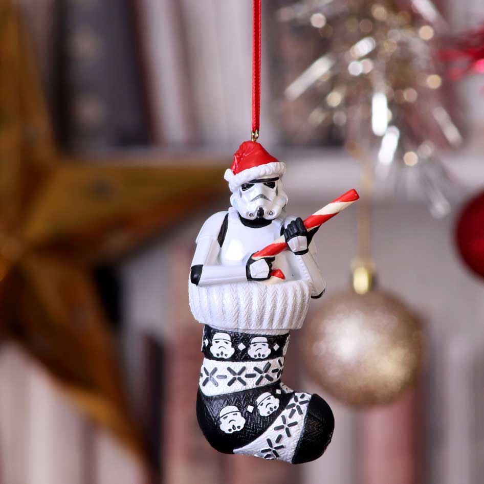 Original Stormtrooper in Stocking Hanging Ornament: 1 - Decorations By Original Stormtrooper