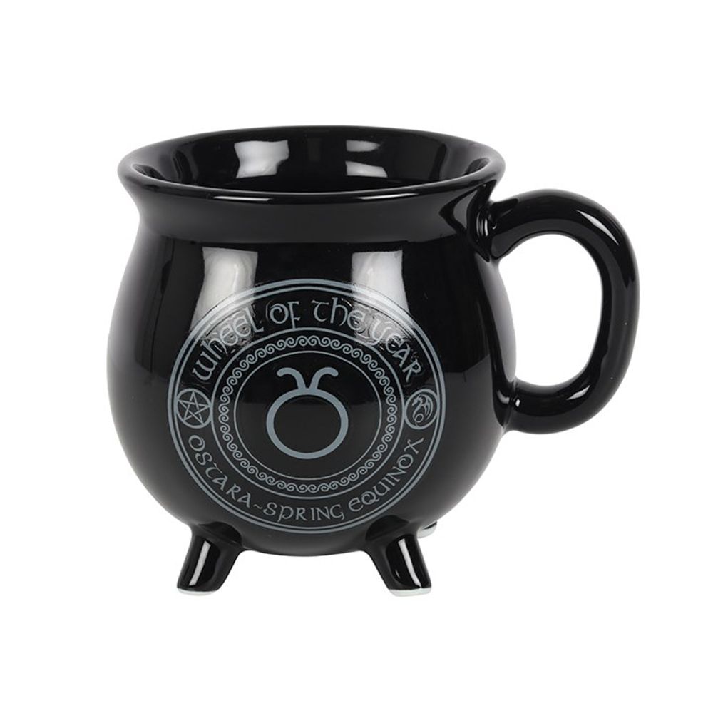 Ostara Colour Changing Cauldron Mug by Anne Stokes: 3 - Mugs By Gift Moments
