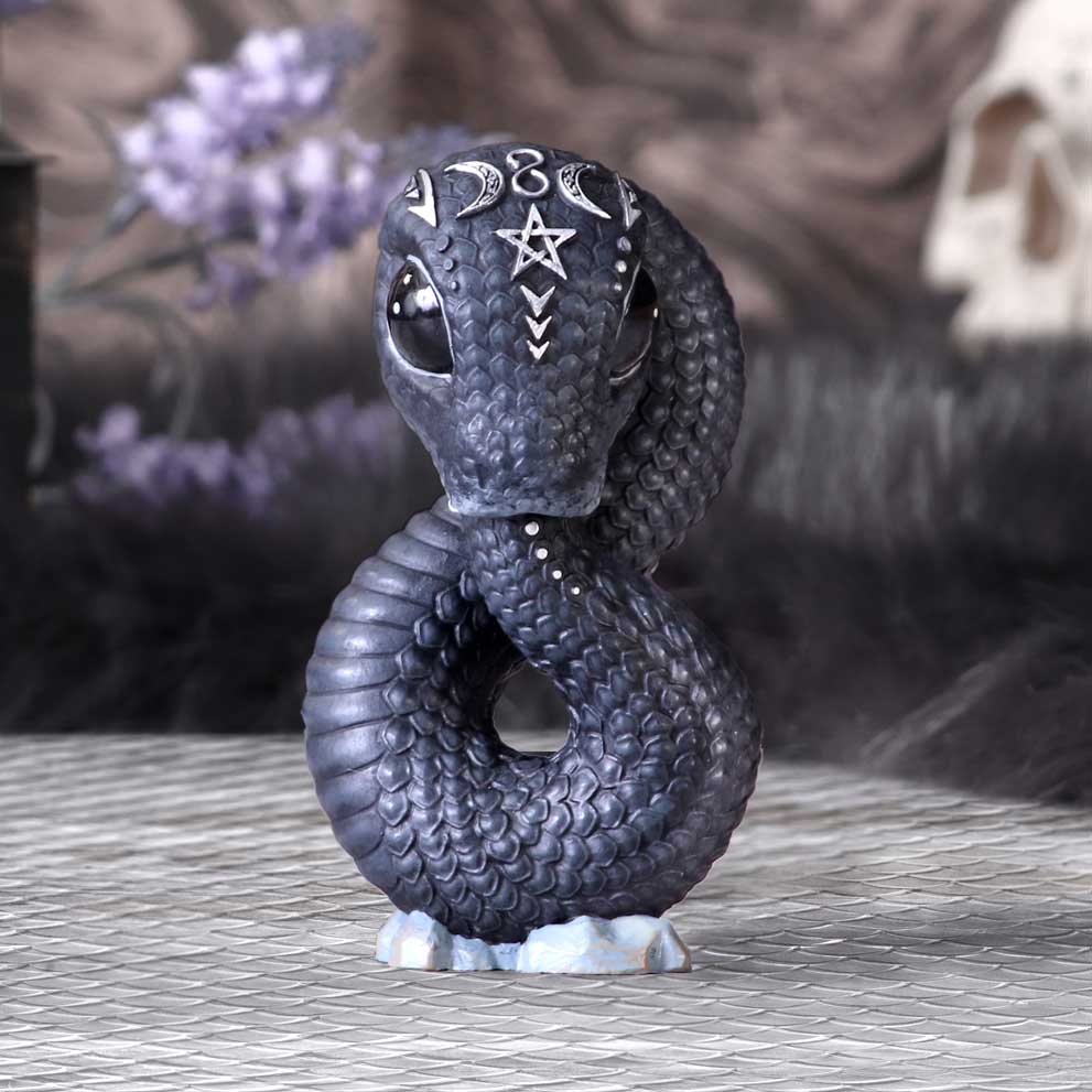 Ouroboros Occult Snake Figurine 9.6cm: 1 - Figures & Collectables By NN Designs