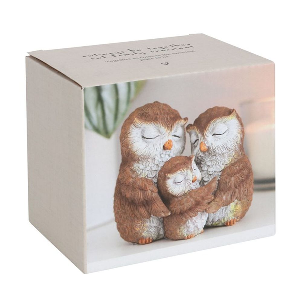 Owl-ways Be Together Owl Family Ornament: 5 - Ornaments By Gift Moments