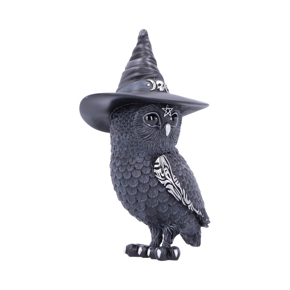 Owlocen Witches Hat Occult Owl Figurine: 5 - Figures & Collectables By NN Designs