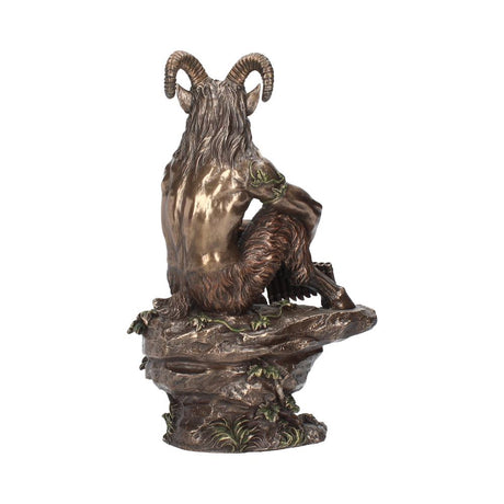 Pan Fawn With Pan Flutes Finished in Bronze 30.5cm: 5 - Figurines Large (30-50cm) By Gift Moments