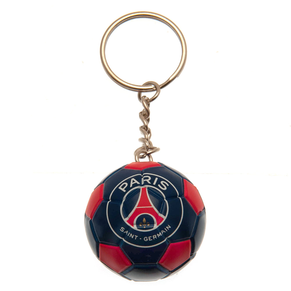 Paris Saint Germain FC Football Keyring - Shop Keyrings At Gift Moments - 2