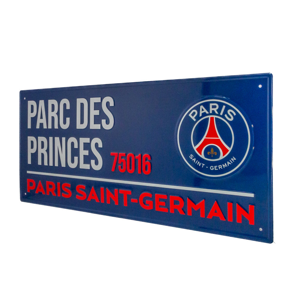 Paris Saint Germain FC Colour Street Sign - Shop Signs & Plaques At Gift Moments - 3