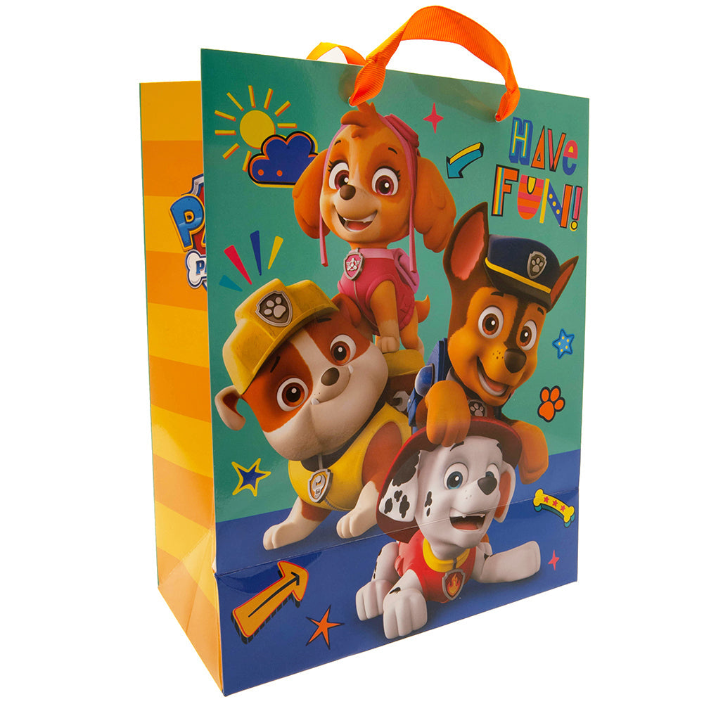 Paw Patrol Medium Gift Bag: 2 - Gift Wrap & Bags By Paw Patrol