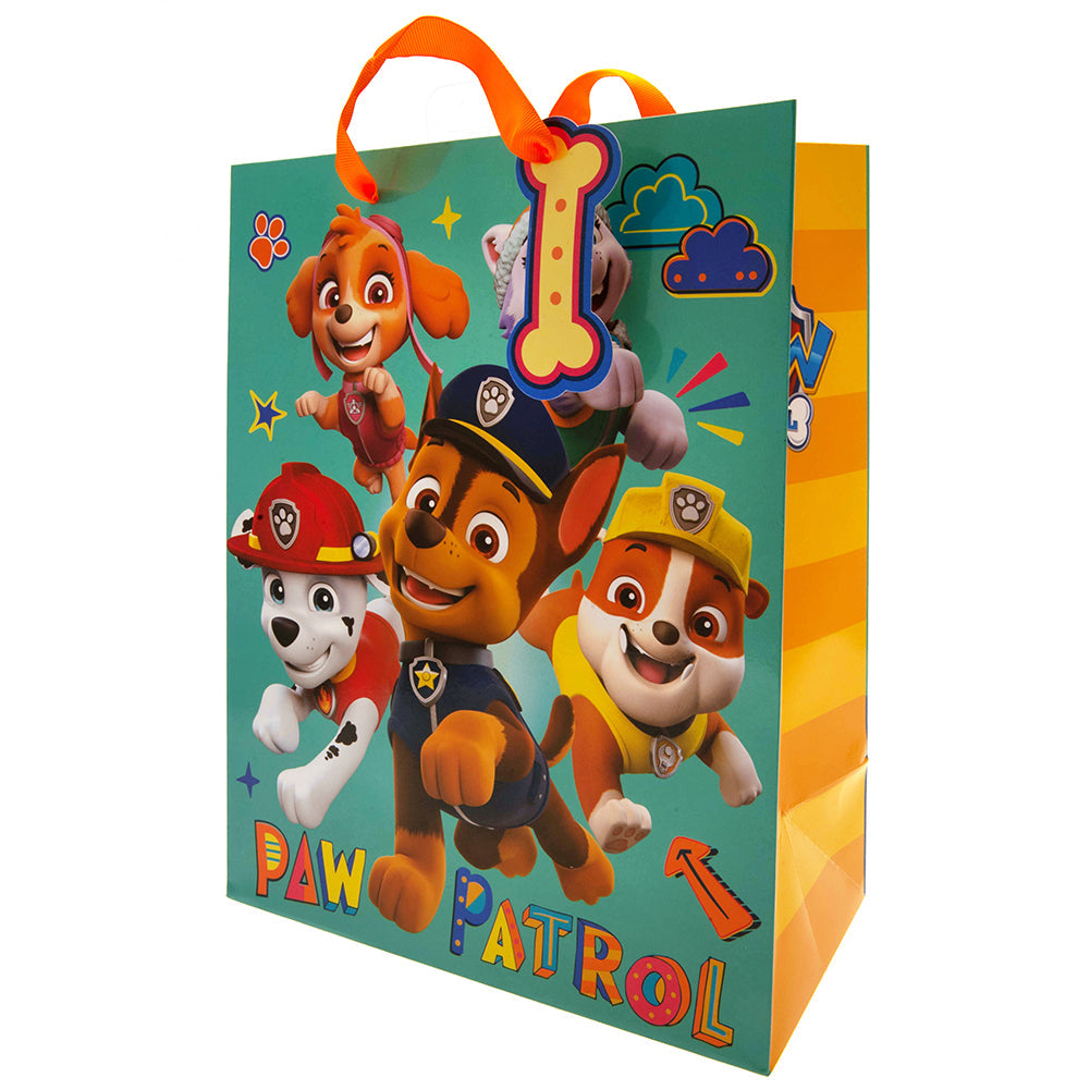 Paw Patrol Medium Gift Bag: 1 - Gift Wrap & Bags By Paw Patrol