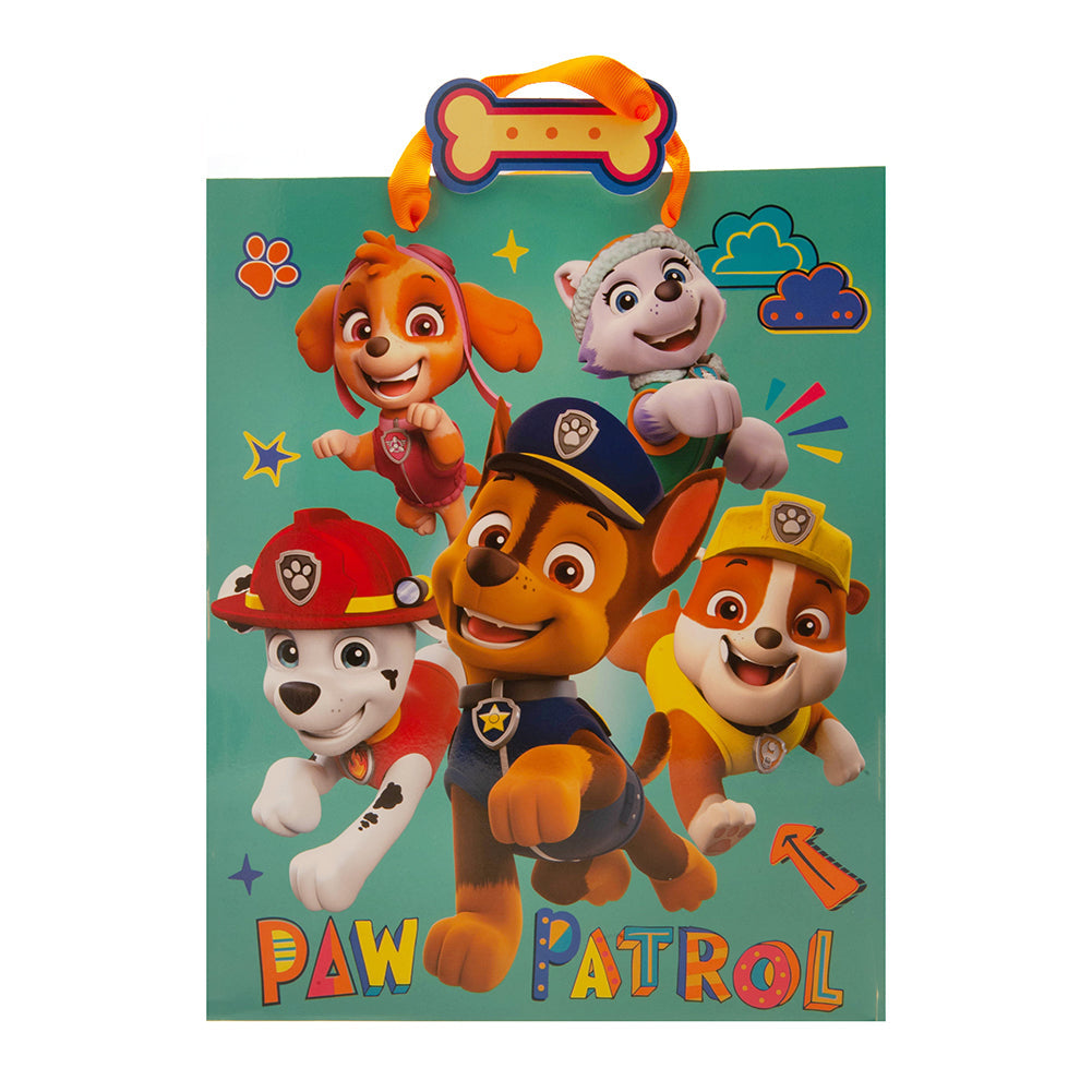 Paw Patrol Medium Gift Bag: 3 - Gift Wrap & Bags By Paw Patrol