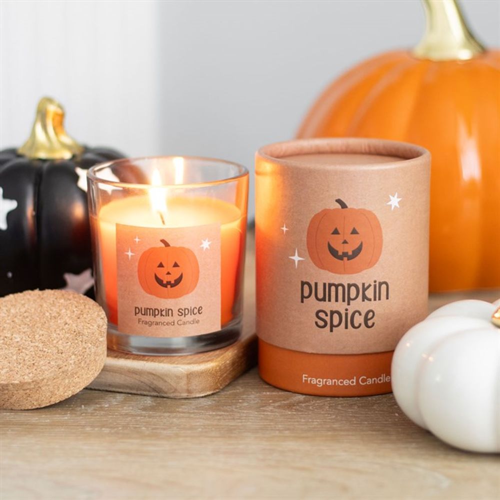 Peekaboo Pumpkin Spice Candle: 1 - Candles By Gift Moments