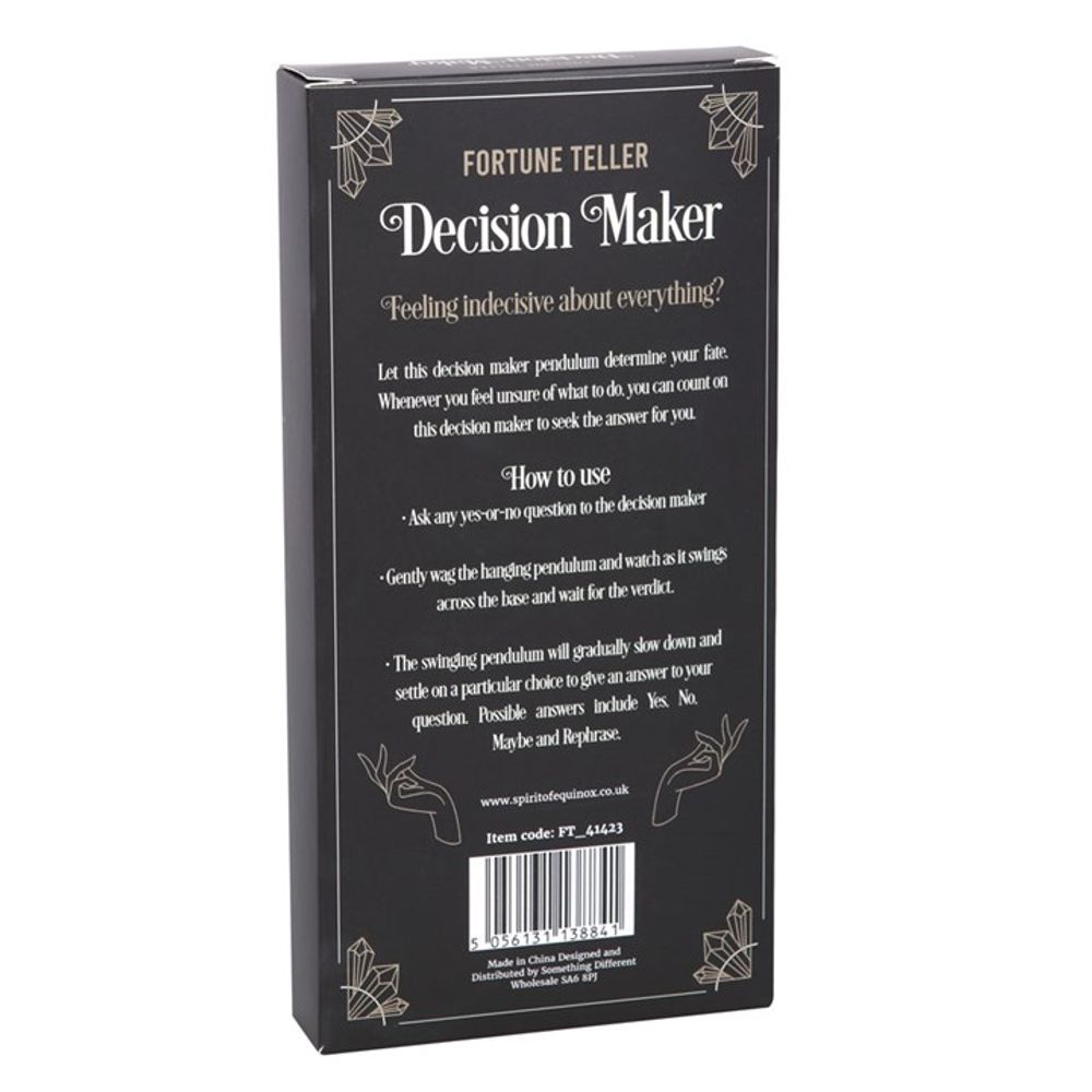 Pendulum Decision Maker: 5 - By Gift Moments