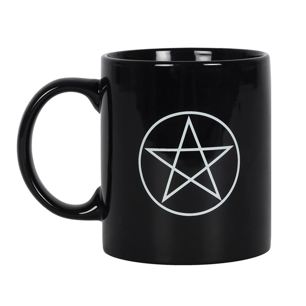 Pentagram Black Mug: 1 - Mugs By Gift Moments