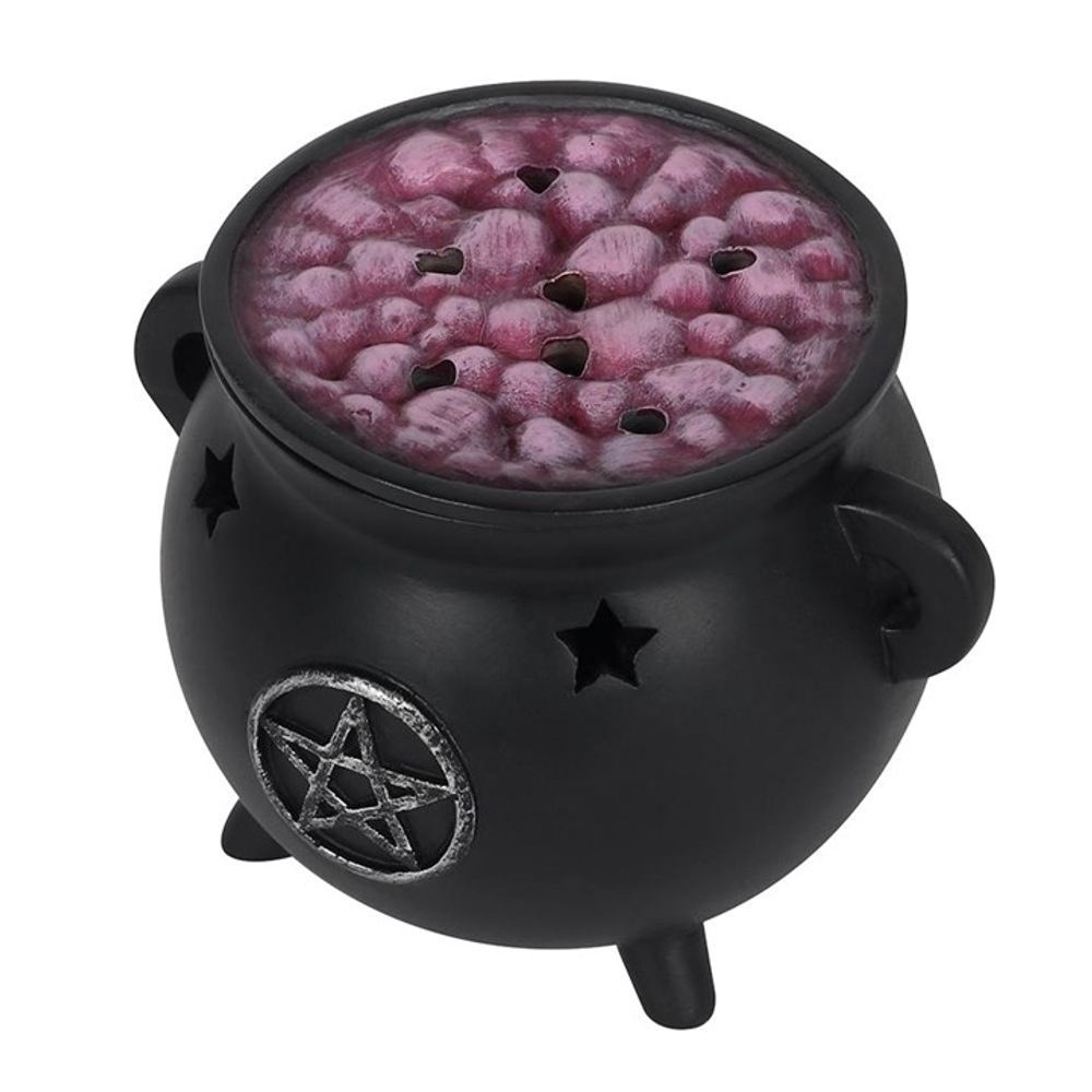 Pentagram Cauldron Incense Cone Holder: 2 - Incense Holders By Gift Moments