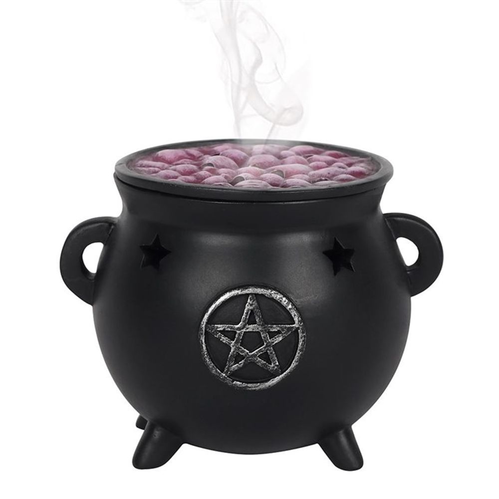 Pentagram Cauldron Incense Cone Holder: 1 - Incense Holders By Gift Moments