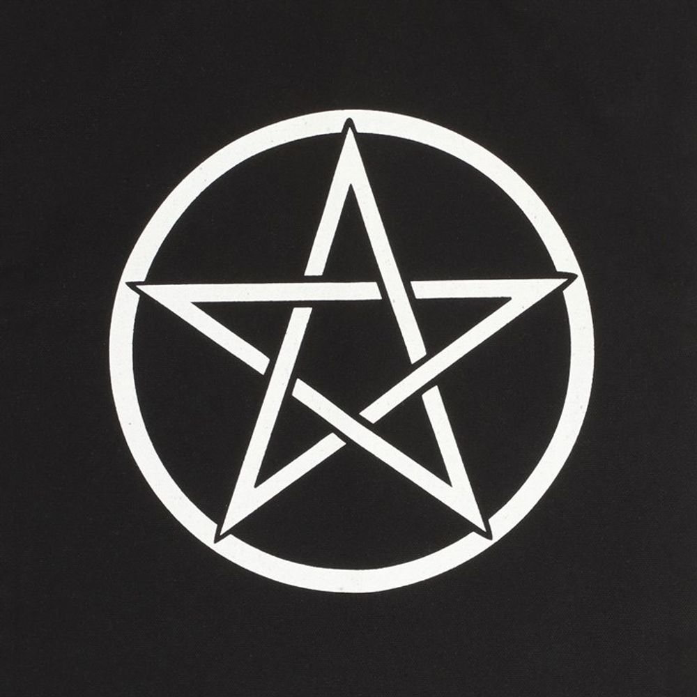Pentagram Polycotton Tote Bag: 2 - By Gift Moments