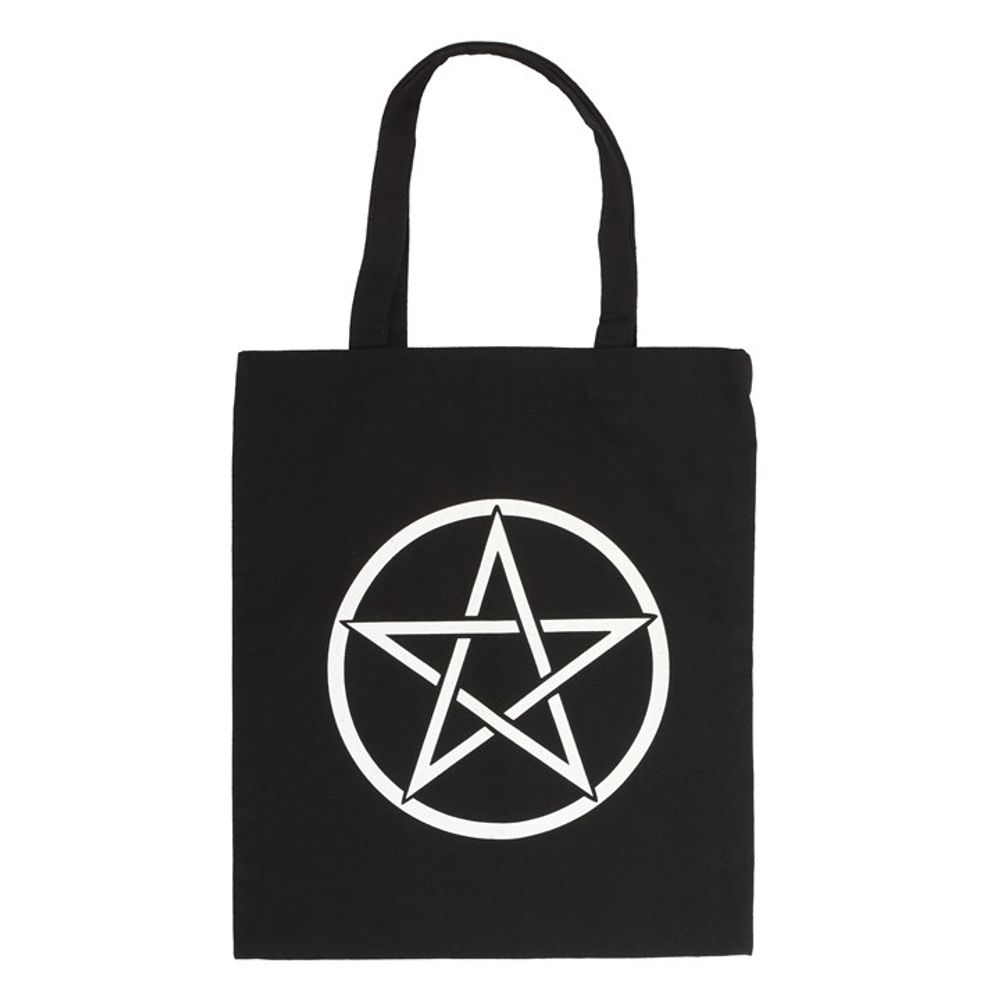 Pentagram Polycotton Tote Bag: 1 - By Gift Moments