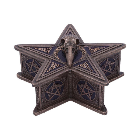 Pentagram Raven Box 16.5cm: 2 - Boxes By Gift Moments