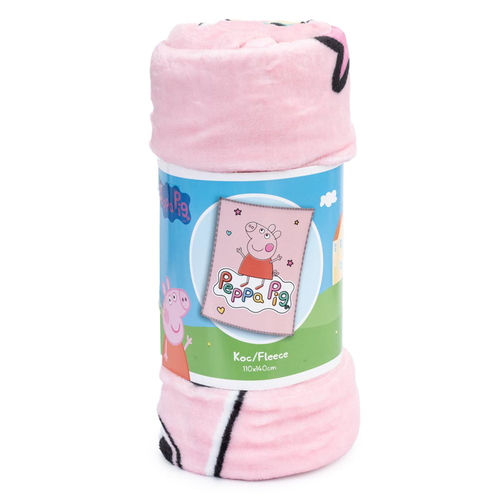 Peppa Pig Fleece Blanket - Shop Blankets At Gift Moments - 1