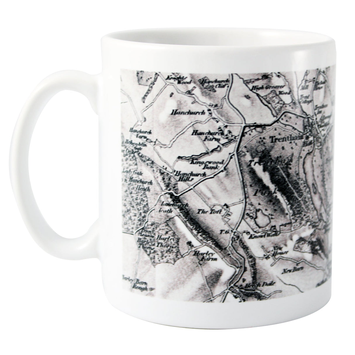 Personalised 1805 - 1874 Old Series Map Mug: 3 - Mugs By Gift Moments