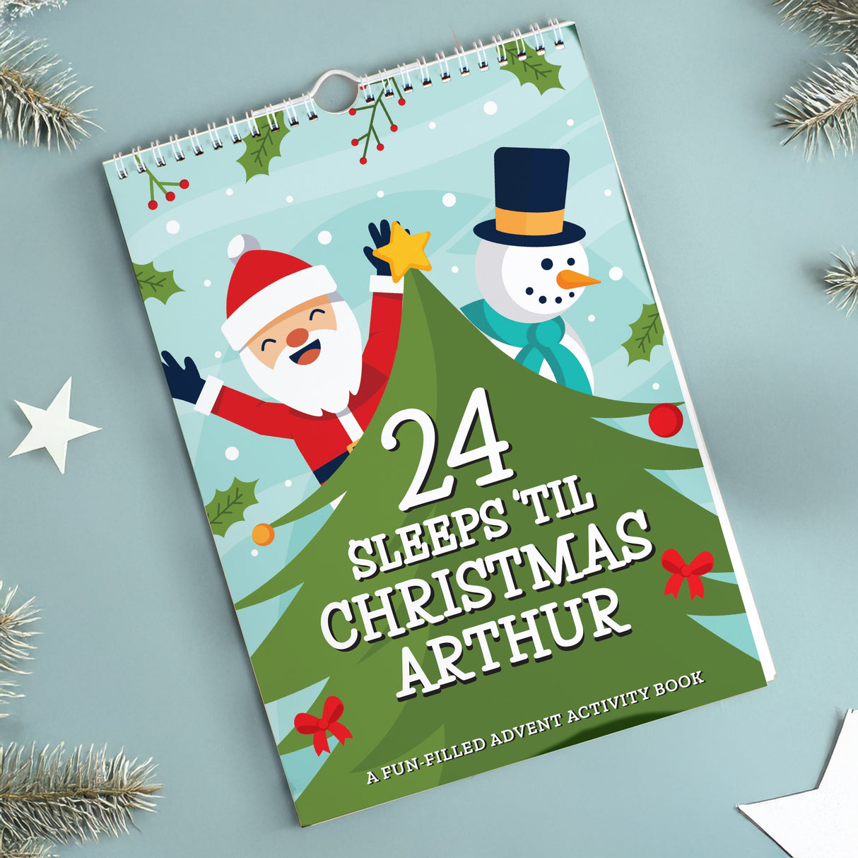 Personalised 24 Sleeps Christmas Activity Advent Calendar - Shop Advent Calendars At Gift Moments - 2