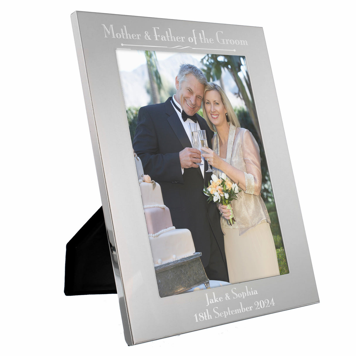 Personalised 5x7 Mother & Father of the Bride Photo Frame: 5 - Photo Frames By Gift Moments
