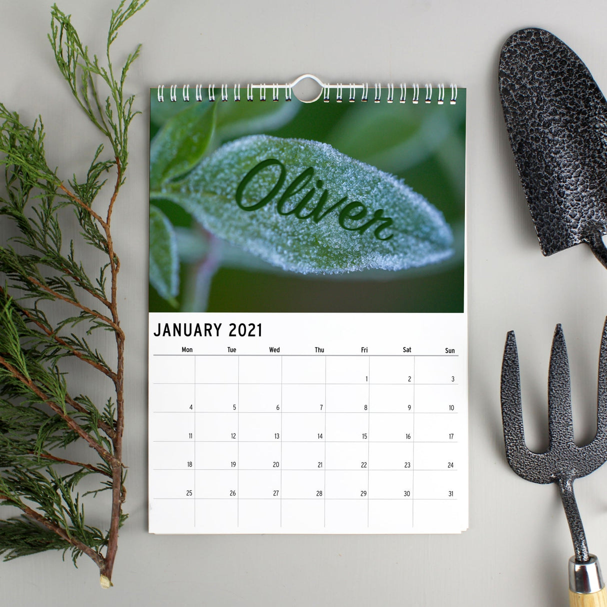 Personalised A4 Gardening Calendar - Shop Calendars & Planners At Gift Moments - 2