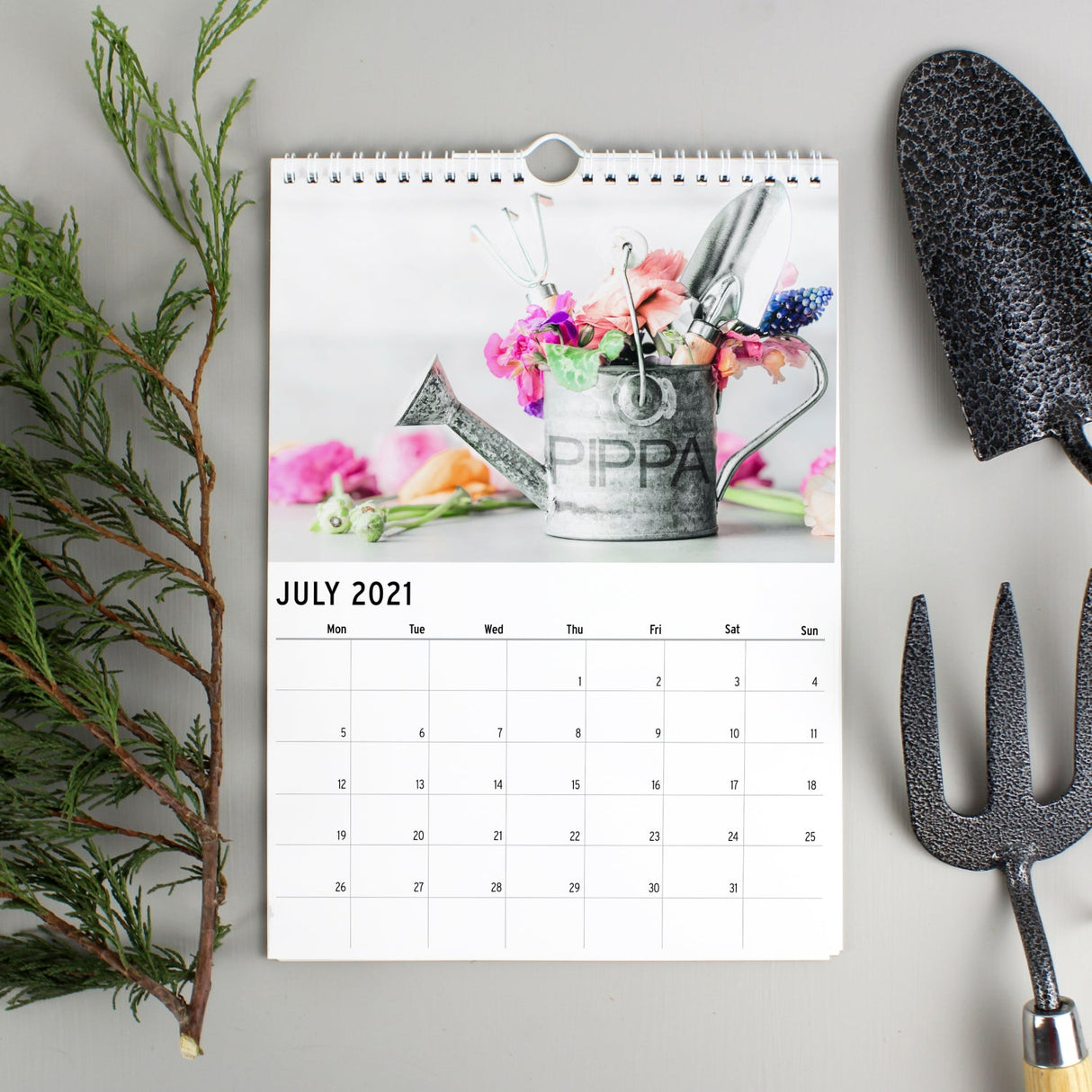 Personalised A4 Gardening Calendar - Shop Calendars & Planners At Gift Moments - 3