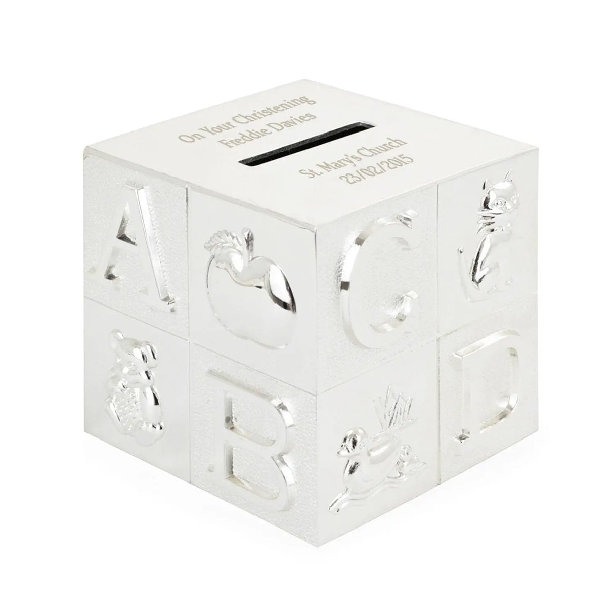 Personalised ABC Money Box - Shop Money Boxes At Gift Moments - 2