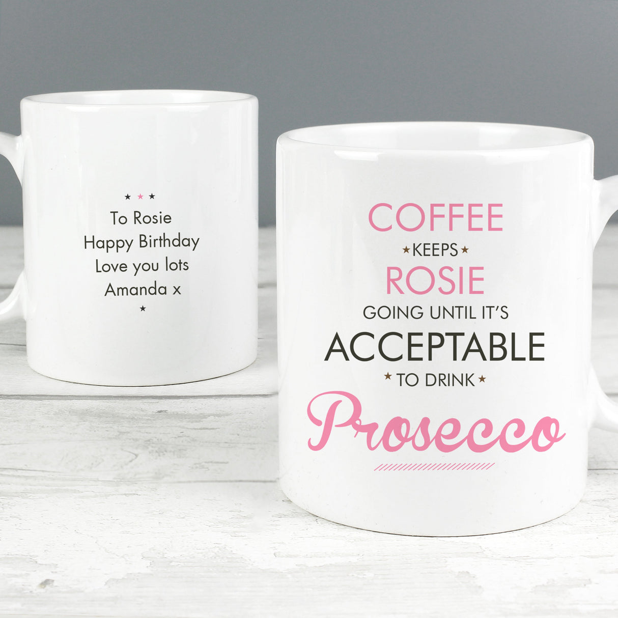 Personalised Acceptable to Drink Mug: 2 - Mugs By Gift Moments