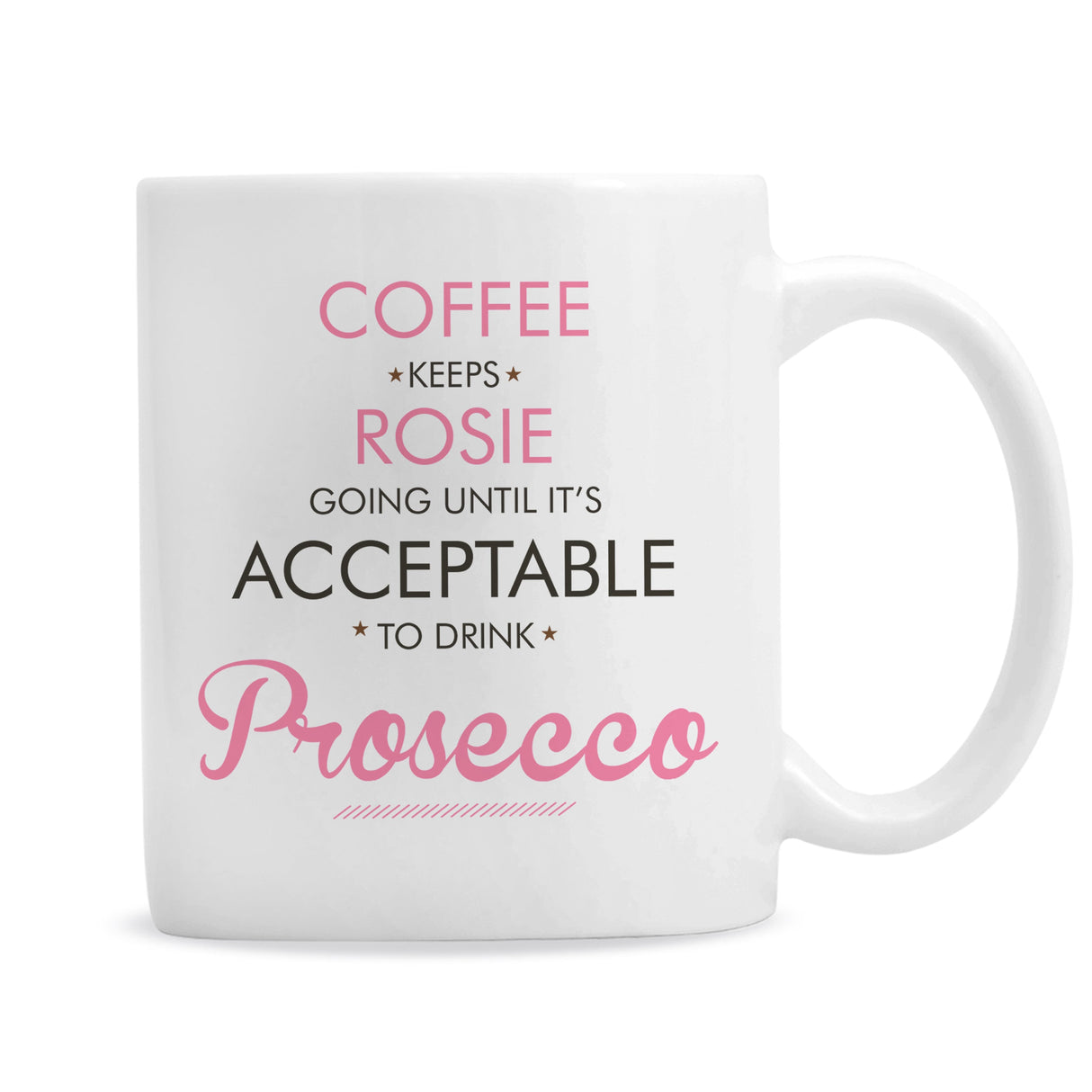 Personalised Acceptable to Drink Mug: 5 - Mugs By Gift Moments