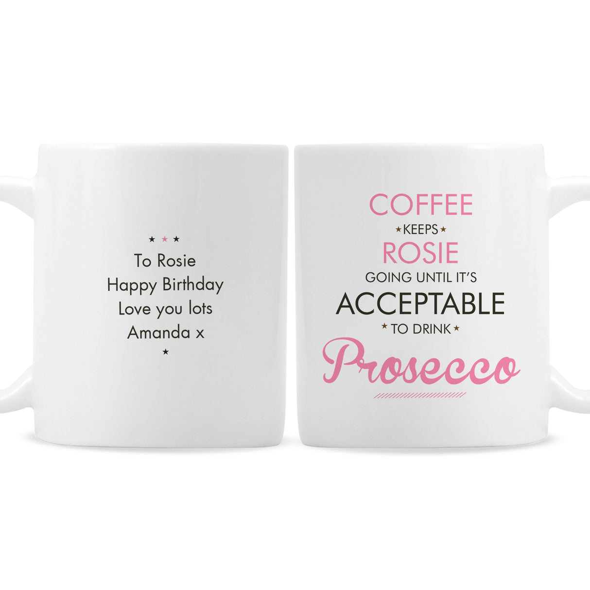 Personalised Acceptable to Drink Mug: 3 - Mugs By Gift Moments