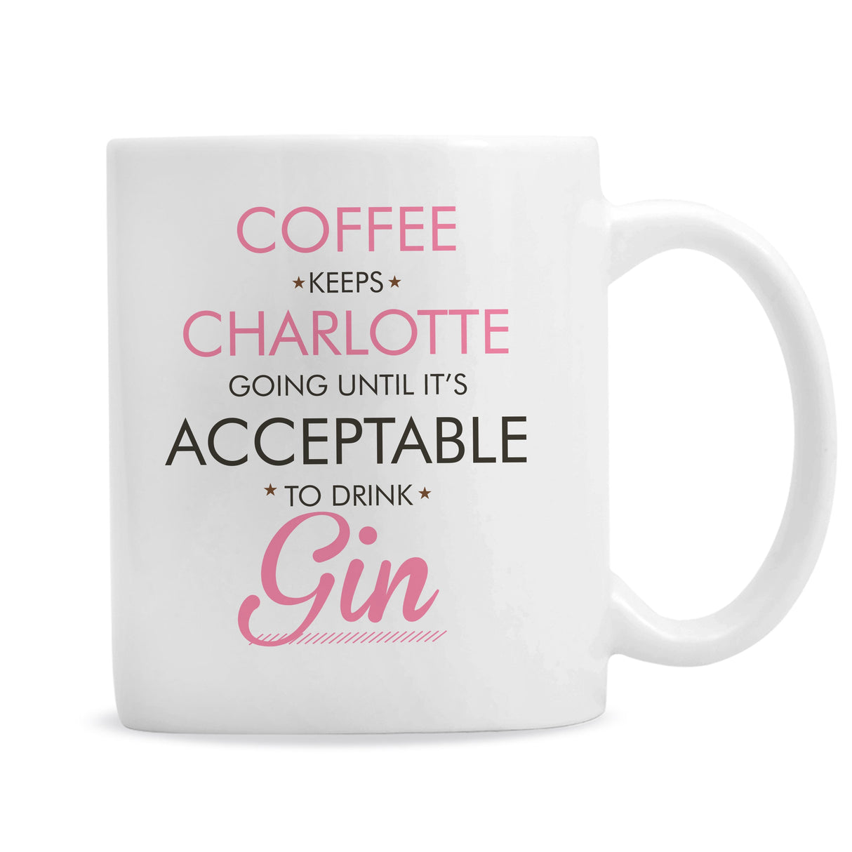 Personalised Acceptable to Drink Mug: 4 - Mugs By Gift Moments