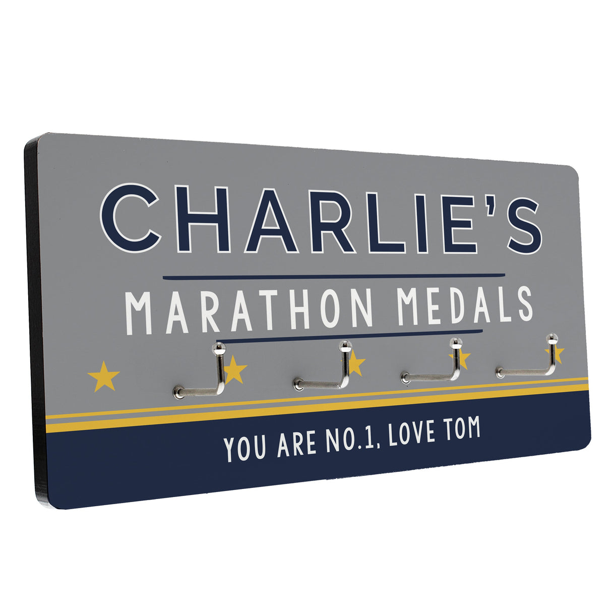 Personalised Achievement Medal Hooks: 5 - Signs & Plaques By Gift Moments