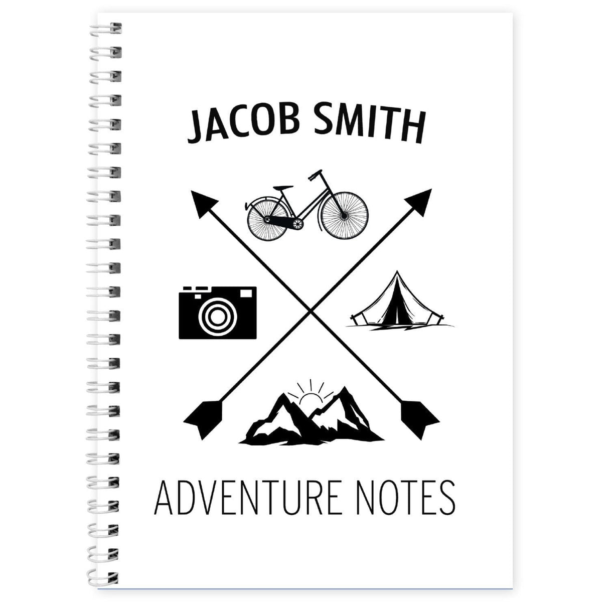 Personalised Adventure A5 Notebook: 4 - Notebooks By Gift Moments
