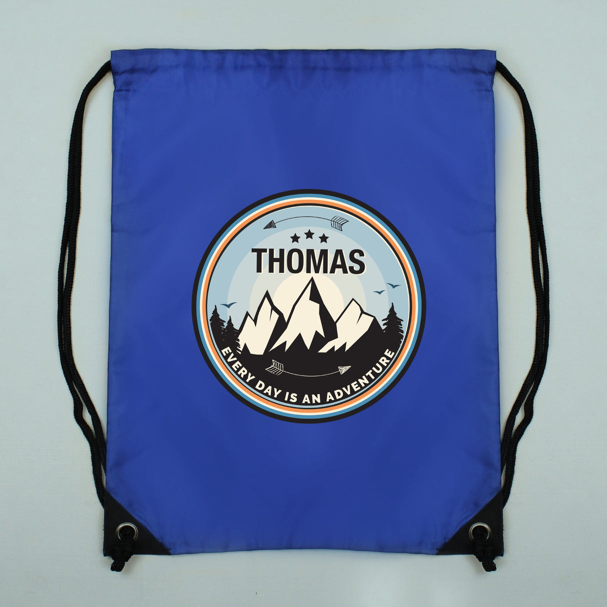 Personalised Adventure Blue Kit Bag - Shop Kids Bags At Gift Moments - 3